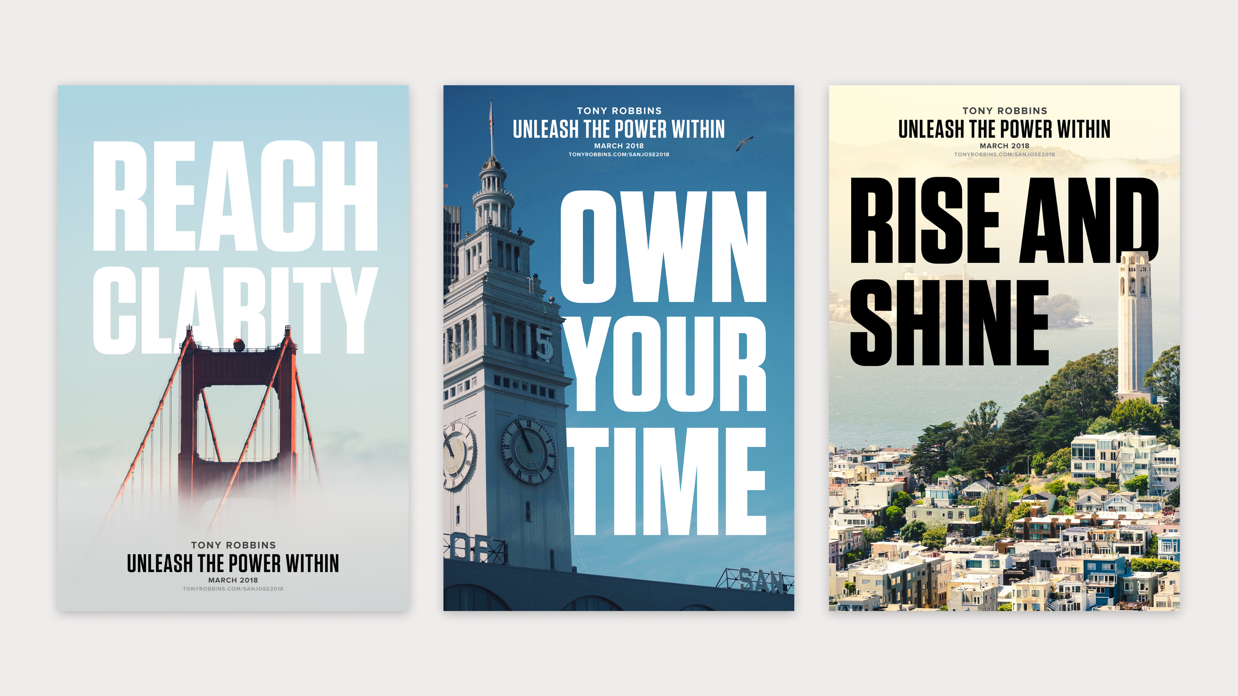 Tony Robbins print advertisements