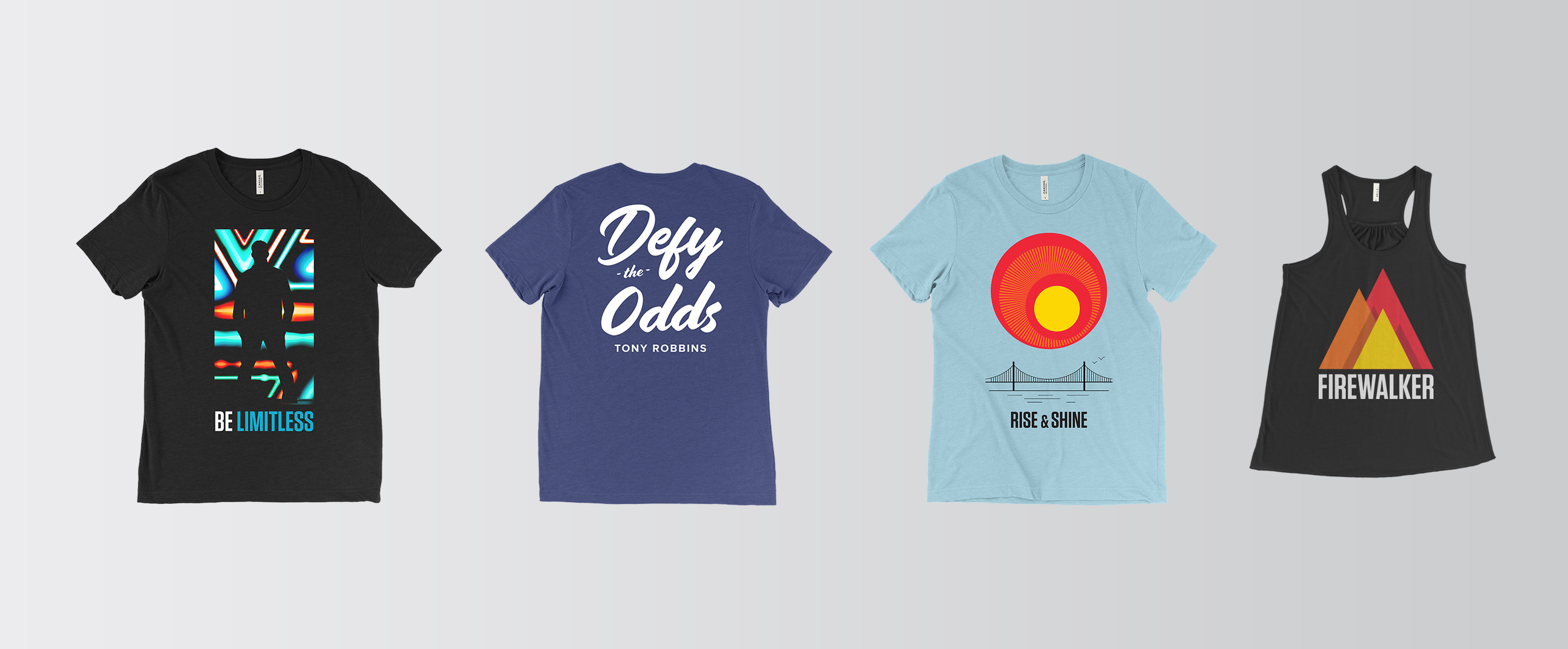 Clothing designs for Tony Robbins