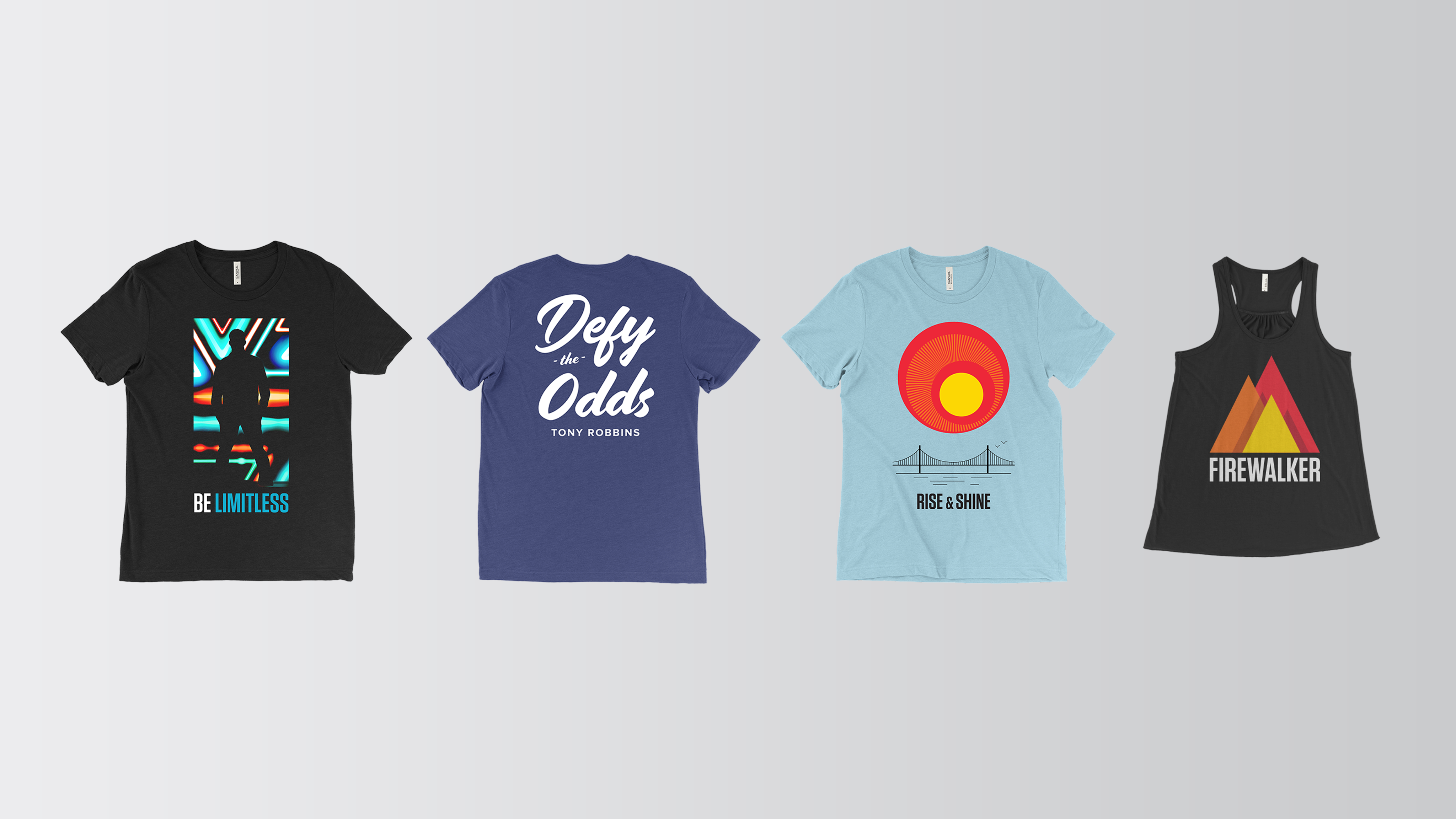 Clothing designs for Tony Robbins